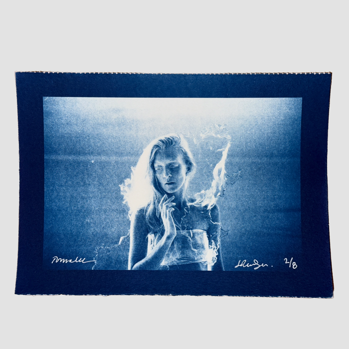 STILL BLUE cyanotype 2 of 8