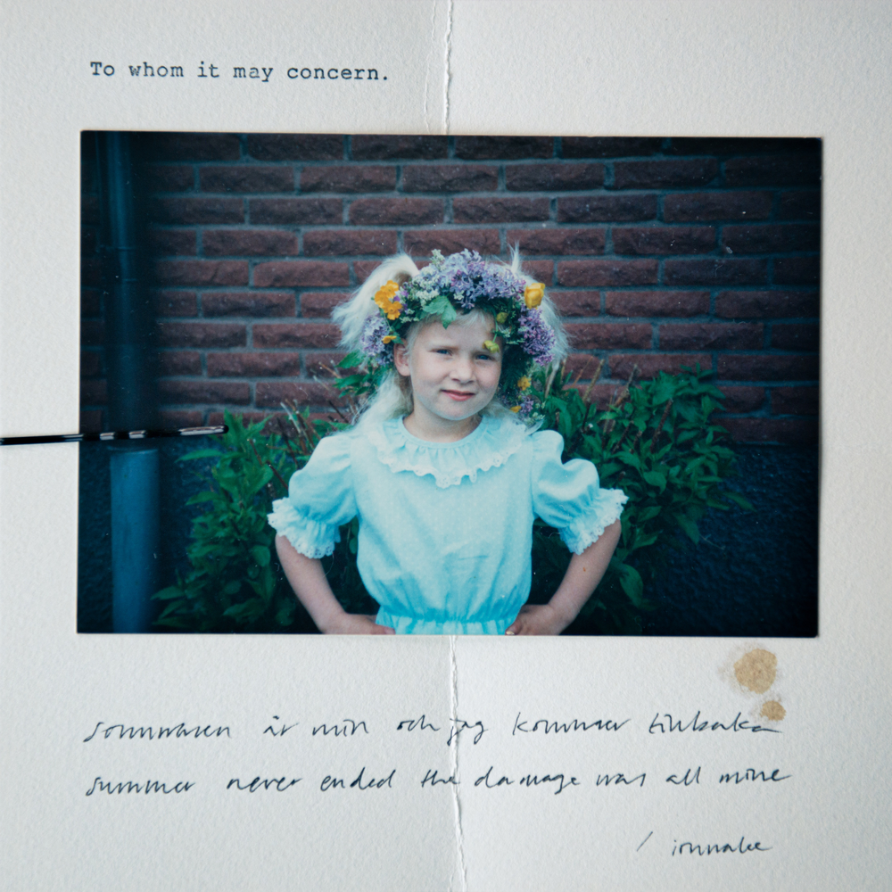 ionnalee - sommaren är min och jag kommer tillbaka / summer never ended the damage was all mine - Vinyl - 7”