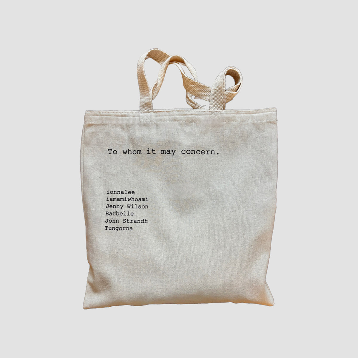 TWIMC tote bag