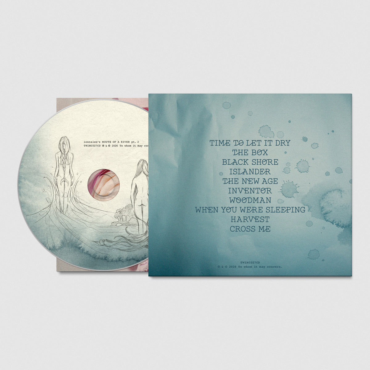 ionnalee´s MOUTH OF A RIVER pt 2 - CD