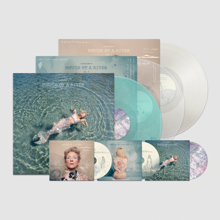 bundle 5 - ionnalee´s MOUTH OF A RIVER the complete collection - LP + CD + ARTBOOK