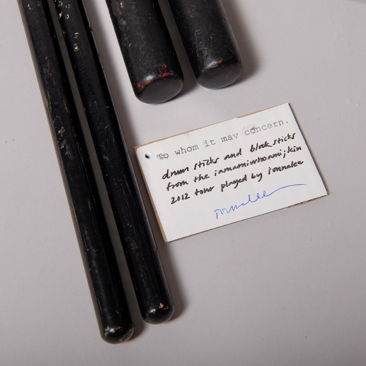 TWIMC ARTIFACTS 03 “Kin Tour Sticks”
